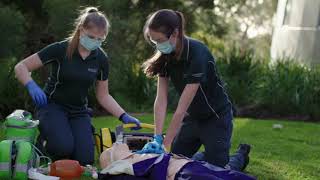 How paramedics perform CPR  Monash University [upl. by Aicala]