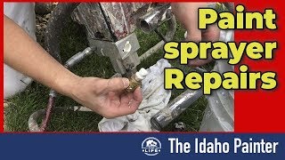 Airless Sprayer Disaster Repair Your Sprayer in 8 Minutes [upl. by Eceinhoj]