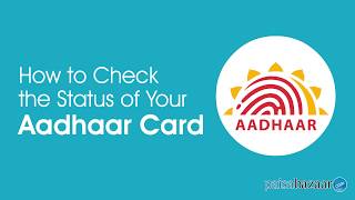 How to Check your Aadhaar Status  Paisabazaarcom [upl. by Annid]