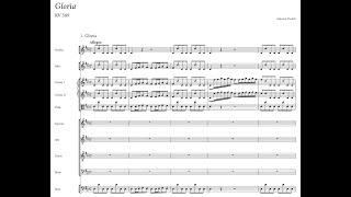 Antonio Vivaldi  Gloria in D Major RV 589 w score [upl. by Lefkowitz]