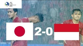 JAPAN U19 VS INDONESIA U19 Quarterfinal AFC U19 20 [upl. by Annola260]