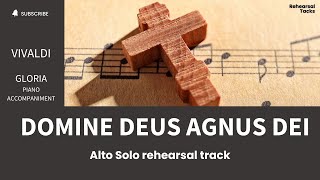 Vivaldi Gloria Domine Deus Agnus Dei Alto Solo [upl. by Eceinehs947]