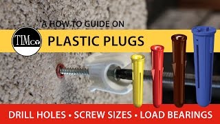 How to use plastic plugs  quotTIMco How To Tuesdayquot [upl. by Portland]