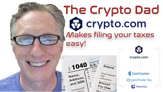 How to File your Crypto Taxes Using Cryptocom amp CoinTracker [upl. by Yreme799]