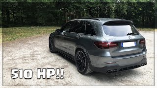 GLC 63S  510 CHEVAUX 0100KMH EN 38 SECONDES😱 Mercedes AMG [upl. by Akemyt]