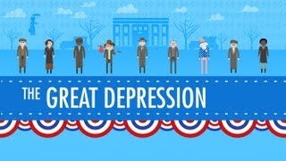 The Great Depression Crash Course US History 33 [upl. by Bolanger720]