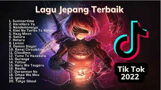 LAGU JEPANG TERBAIK VIRAL TIKTOK 2022 [upl. by Ettereve296]