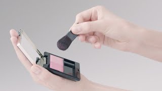 POWDER BLUSH DUO HOW TO  CLÉ DE PEAU BEAUTÉ [upl. by Yentruok]