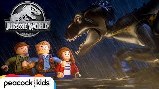 Escape the Indoraptor  LEGO JURASSIC WORLD [upl. by Acilegna]