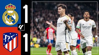 Real Madrid 11 Atlético de Madrid  HIGHLIGHTS  LaLiga 202324 [upl. by Gill]