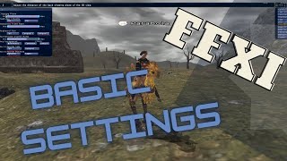 FFXI  Basic Settings Tutorial [upl. by Resiak]