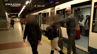 Policías en acción  Robos en el metro [upl. by Lekym564]