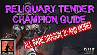 RAID Shadow Legends  Reliquary Tender Champion Guide  Best Rare Supp 4 ENDGAME All Rare Drag20 [upl. by Eenafit]