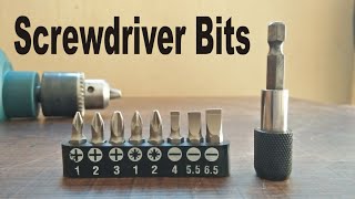 How To Use a Screwdriver Bits With Drill Correctly [upl. by Emanuel]