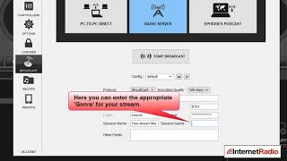 Configuring Virtual DJ for SHOUTcast and IceCast servers Internet Radio [upl. by Groh206]