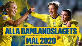 DAMLANDSLAGETS ALLA MÅL 2020 [upl. by Atikir]