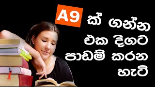 padam karana krama  sinhala  how to study hours and hours study tips [upl. by Lehacim162]