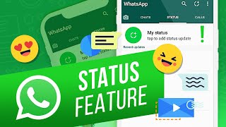 How to Create amp Delete WhatsApp Status  How to Post Text and Links  How to Post Photos and Videos [upl. by Inus371]