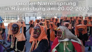 Highlights vom Großen Narrensprung in Ravensburg am 20022023  Teil 44 [upl. by Llerrehs87]