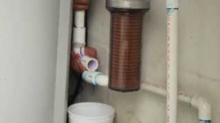 PVC Pipe leak fixing technique [upl. by Lemart]