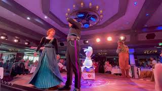 Disney Wish  Arendelle A Frozen Dining Adventure [upl. by Cave]