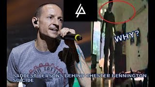 SADDEST REASONS Behind CHESTER BENNINGTONS SUICIDE [upl. by Atnohsal801]