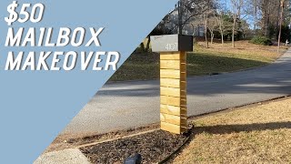 50 DIY Mailbox Makeover [upl. by Jareb958]