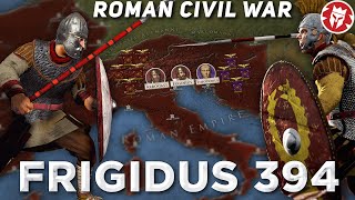 Battle of Frigidus 394  End of the Pagan Rome DOCUMENTARY [upl. by Ranie]