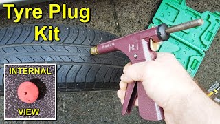 Tyre Plug Gun Repair Kit Tutorial  With Internal Views [upl. by Laine]