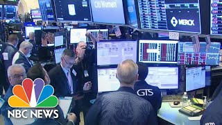 Stock Trading Halted After Markets Plunge At Market Open  NBC News [upl. by Rachel]