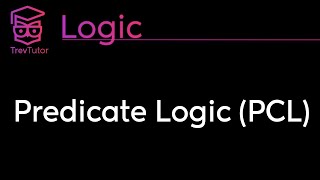 Logic Predicate Logic [upl. by Kalle67]