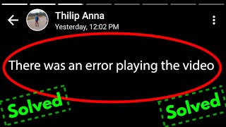 Fix There was an error playing the video in whatsapp status  status video not playing problem fixed [upl. by Aihcsrop]