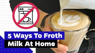 How To Froth Milk At Home Best Milk Frothers Review [upl. by Anaert]