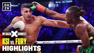 KSI vs Tommy Fury  Fight Highlights [upl. by Yul989]