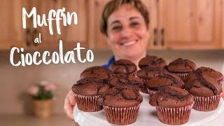 MUFFIN AL CIOCCOLATO Ricetta Facile di Benedetta  Chocolate Muffins Easy recipe [upl. by Damaris]