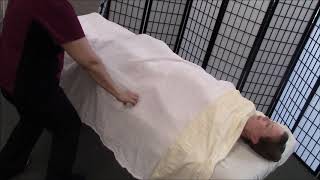 Draping for Massage Therapy [upl. by Wight]