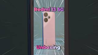 Redmi 13 5G Unboxing and First Look [upl. by Teryl]