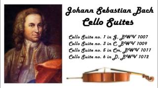 Johann Sebastian Bach  Cello suites in 432 Hz great for reading or studying [upl. by Julian33]