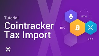 Cryptocurrency Tax Import Tutorial CointrackerExodus Wallet [upl. by Debo859]