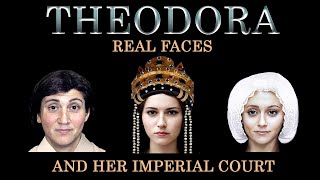 Byzantine Emperors  Empress Theodora  Real Faces  The Imperial Court [upl. by Ameerahs]