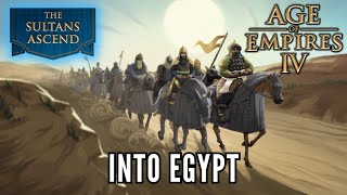 Age Of Empires 4  INTO EGYPT Hard [upl. by Noelani]